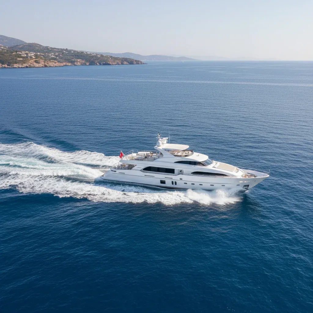 Superyacht insurance coverage while cruising open Mediterranean waters